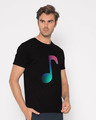 Shop Colors Of Music Half Sleeve T-Shirt-Design