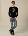 Shop Colors Of Peace Sweatshirt-Full