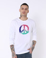 Shop Colors Of Peace Full Sleeve T-Shirt-Front