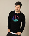Shop Colors Of Peace Sweatshirt-Front
