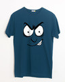 Shop Come On Face Half Sleeve T-Shirt-Front