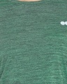 Shop Comfort Fit Active T-Shirt In Green Melange
