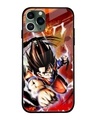 Shop Comic Anime  Premium Glass Case for iPhone 11 Pro Max (Shock Proof, Scratch Resistant)-Front