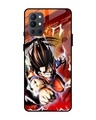 Shop Comic Anime Premium Glass Case for OnePlus 9R (Shock Proof,Scratch Resistant)-Front