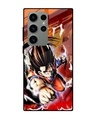 Shop Comic Anime Premium Glass Case for Samsung Galaxy S23 Ultra 5G (Shock Proof, Scratch Resistant)-Front