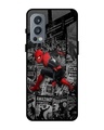 Shop Comic Art Premium Glass Case for OnePlus Nord 2 5G (Shock Proof, Scratch Resistant)-Front