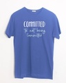 Shop Committed Half Sleeve T-Shirt-Front