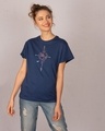 Shop Compass Gradient Boyfriend T-Shirt-Design