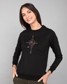 Shop Compass Gradient Fleece Light Sweatshirt-Front