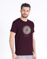 Shop Compass Wanderlust Half Sleeve T-Shirt-Design