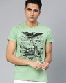 Shop Green Graphic T Shirt-Front