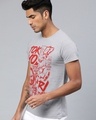 Shop Grey Graphic T Shirt-Design