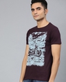 Shop Maroon Graphic T Shirt-Design