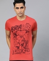 Shop Red Graphic T Shirt-Front