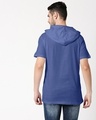 Shop Conquer Strip Half Sleeve Hoodie T-shirt-Design