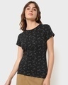 Shop Constellations Half Sleeves AOP T-Shirt-Front