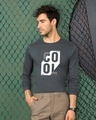 Shop Cool Always Full Sleeve T-Shirt Nimbus Grey-Front