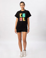 Shop Cool Colorful Boyfriend T-Shirt-Full