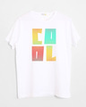 Shop Cool Colorful Half Sleeve T-Shirt-Front