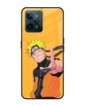 Shop Cool Naruto Premium Glass Case for Realme C31(Shock Proof, Scratch Resistant)-Front