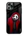 Shop Cool Panda Premium Glass Case for Apple iPhone 11 Pro (Shock Proof, Scratch Resistant)-Front