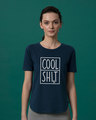 Shop Cool Shit Basic Round Hem T-Shirt-Front