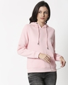 Shop Women's Pink Hoodie-Front