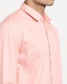 Shop Coral Cloud Solid Full Sleeve Shirt