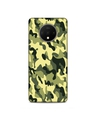 Shop Green Premium Army Camouflage Printed Hard Back Case Mobile Cover For (Oneplus 7t)-Front