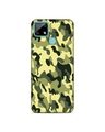 Shop Multicolor Premium Army Camouflage 3d Printed Hard Back Case For (Realme Narzo30a)-Front
