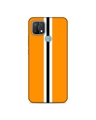 Shop Yellow Premium Stripes 3d Printed Hard Back Case For (Oppo A15)-Front