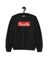 Shop Women's Black Hustle Black Printed Regular Fit Sweatshirt