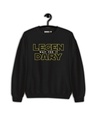 Shop Men's Black Legend Dary Printed Regular Fit Sweatshirt