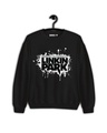Shop Women's Black Linkin Park Printed Regular Fit Sweatshirt