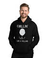 Shop Craxy Storecom Chillin like a villain Hoodie-Full