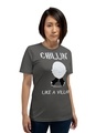 Shop Craxy Storecom Chillin like a villain TShirt-Front