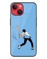 Shop Cricket Gully Boy Premium Printed Glass Cover for Apple iPhone 14 (Shock Proof, Scratch Resistant)-Front