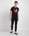 Shop Cricket Machine  Half Sleeve T-Shirt Black-Design