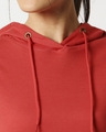 Shop Women's Red Hoodie T-shirt