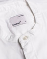 Shop Crisp White Mandarin Collar Shirt