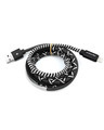 Shop Lightning Fast Charging Cable   Black & Grey-Design