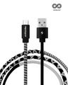 Shop Micro Usb Fast Charging Cable   Black & Grey-Front