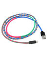 Shop Micro Usb Fast Charging Cable   Blue & Pink-Full