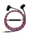 Shop Pro Series Earphone With Mic & Volume Control In Pink & Black-Design