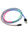Shop Type C Fast Charging Cable   Blue & Pink-Full