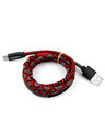 Shop Type C Fast Charging Cable   Red & Black-Design