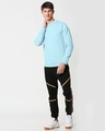 Shop Crystal Blue Fleece Sweatshirt-Design
