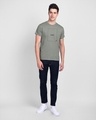 Shop Cut The Crap Half Sleeve T-Shirt Meteor Grey-Design