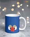 Shop Cute Angry Bird Printed Ceramic Coffee Mug (330ml, Single piece)-Front