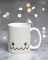 Shop Cute Cartoon Face Printed Ceramic Mug (330ml, Single piece)-Front